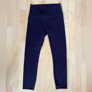 Purple Lululemon Wunder Under Leggings